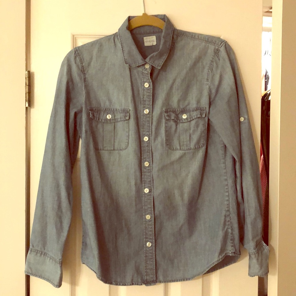 Long Sleeve chambray button down